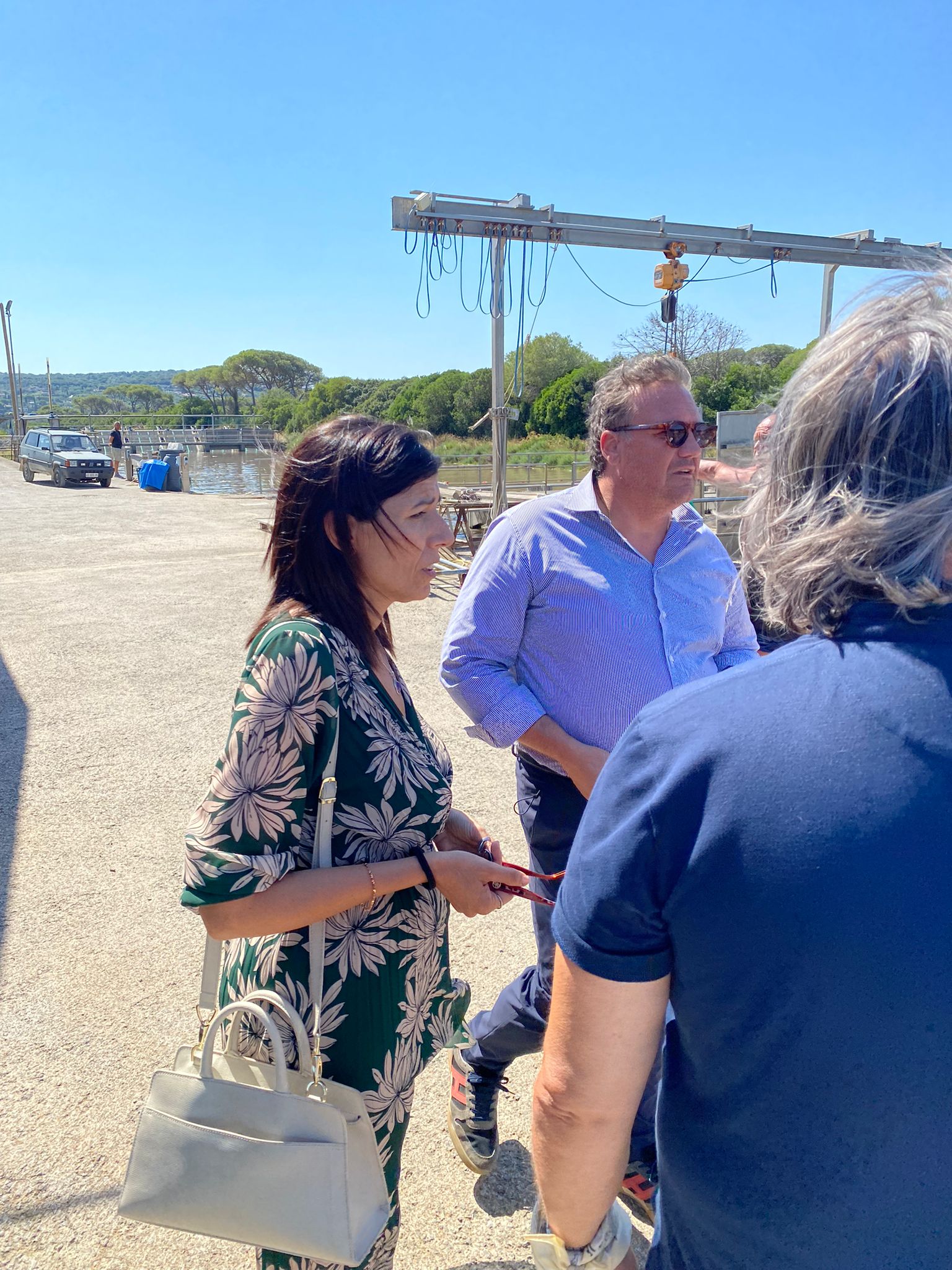 Immagine Laguna di Orbetello, sopralluogo Monni e Marras: “Situazione critica, attento monitoraggio in sinergia col Comune”